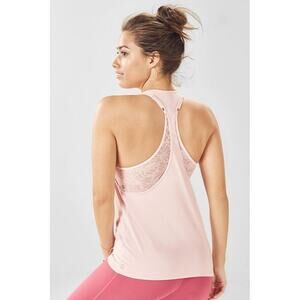 Fabletics Peggy Tank Size Medium Petal Color Style # tk1825240